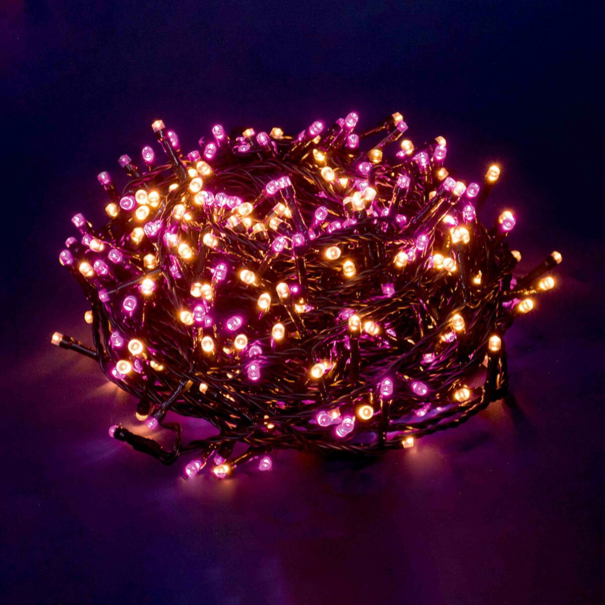 Ghirlanda di Luci LED 5 m Multicolore Rosa 3,6 W