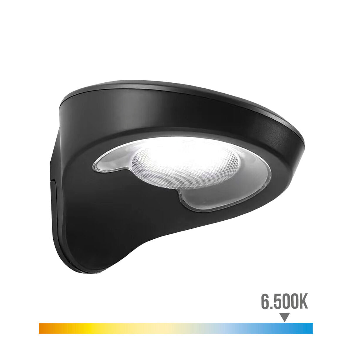 Applique LED EDM Solare Sensore di Movimento 155 Lm Nero 1,8 W (6500 K)