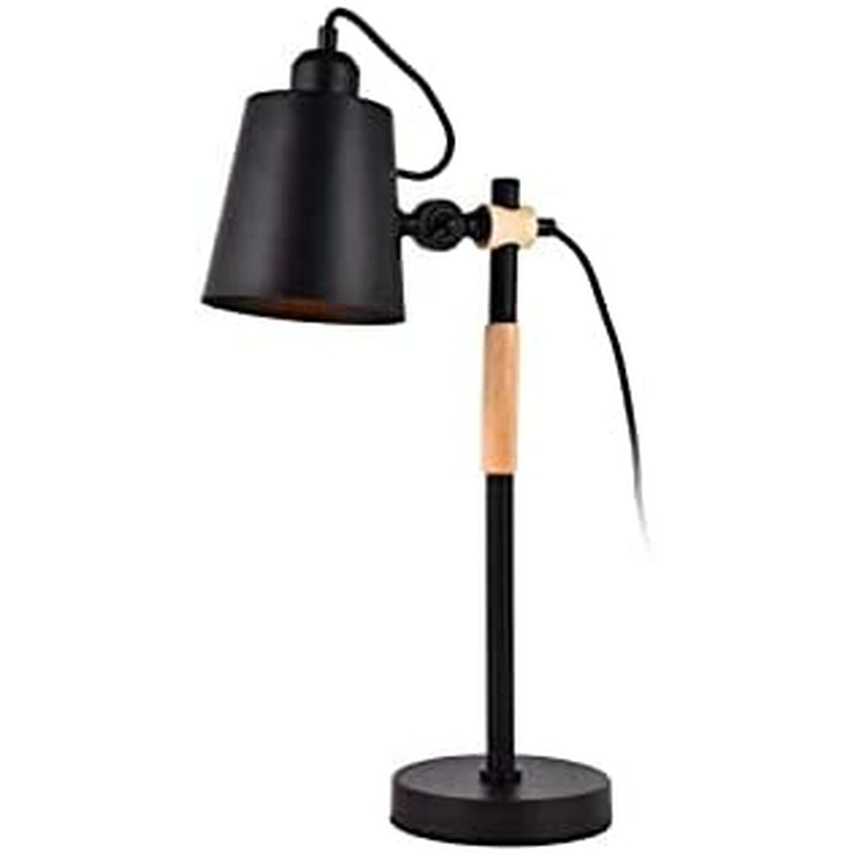 Lampada da tavolo Flexo EDM 32114 Nero Metallo 60 W (Ø 15 x 54 cm)