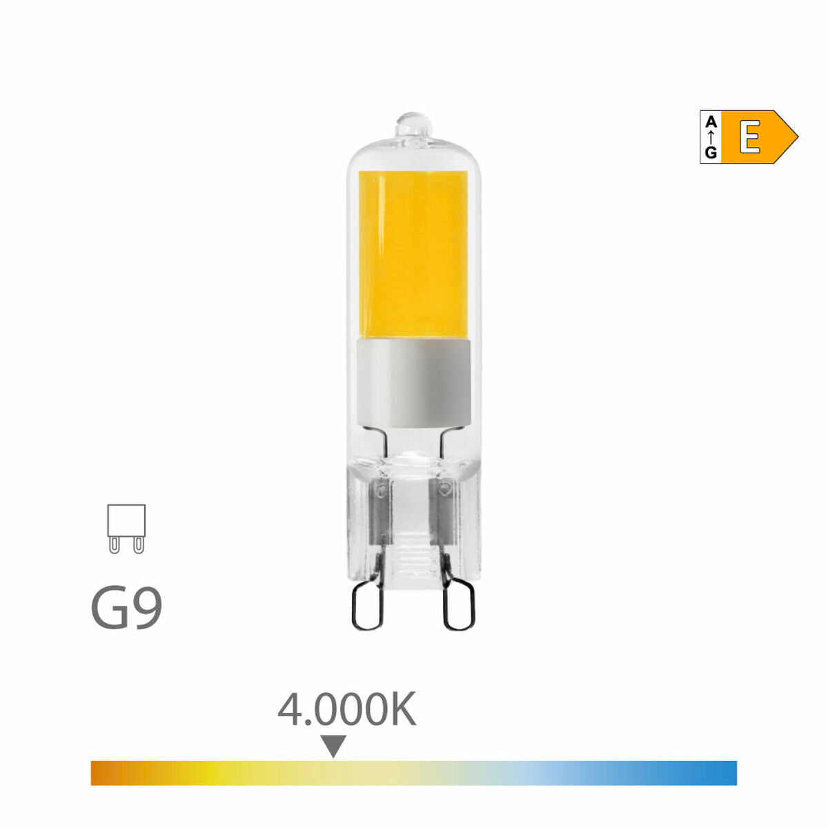 Lampadina LED EDM 5 W E G9 575 Lm (4000 K)