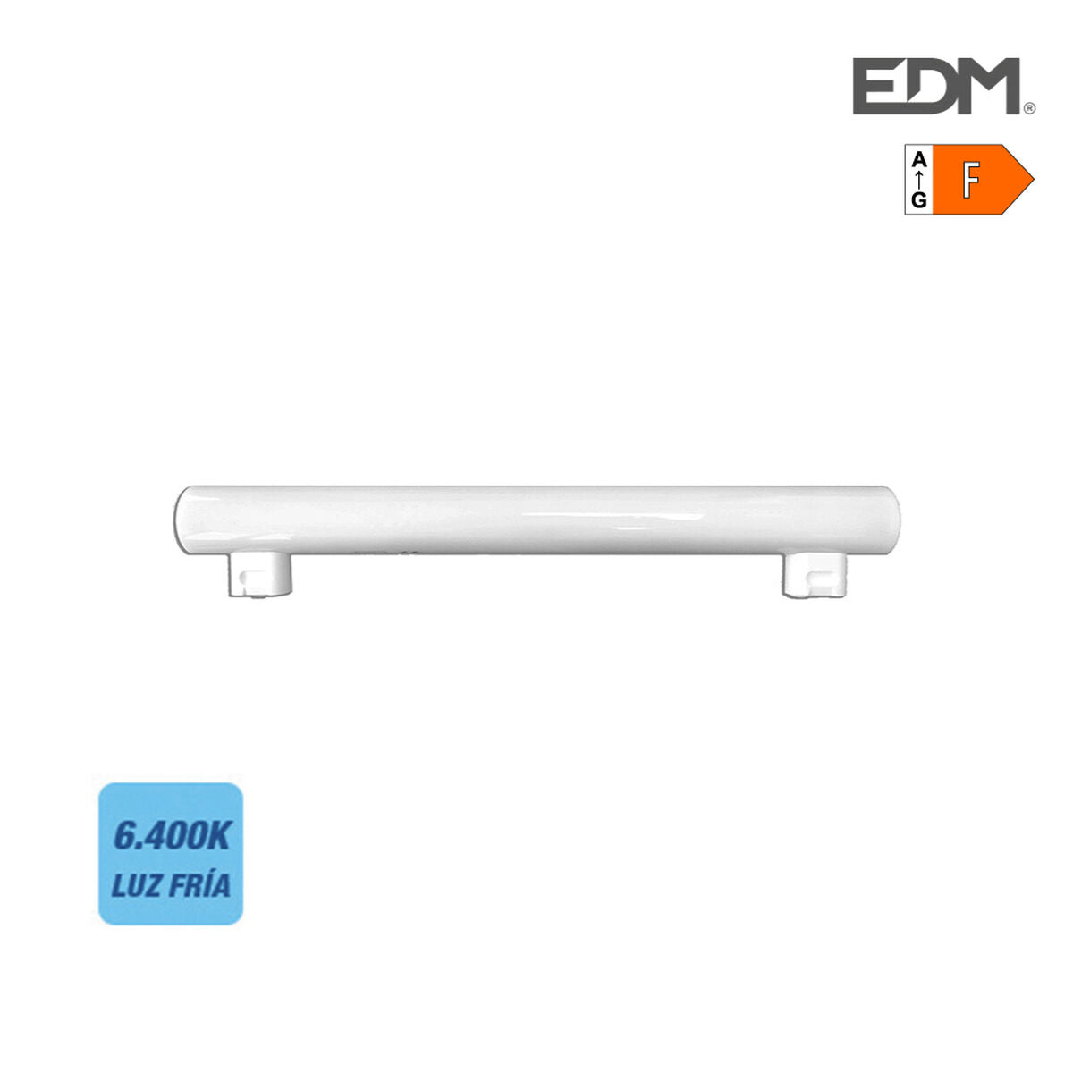 Tubo LED EDM 7 W 500 lm F (6400K)