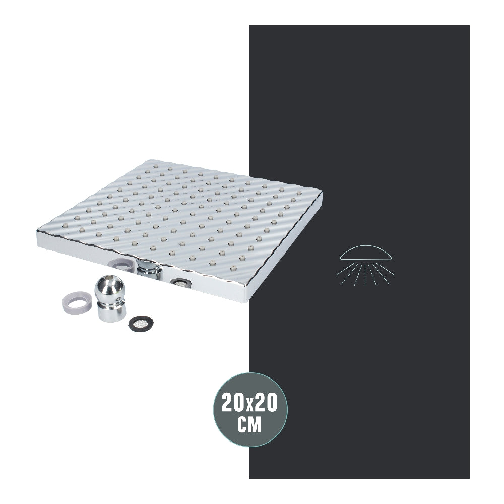 Soffione doccia Fontastock MARO 20 x 20 cm