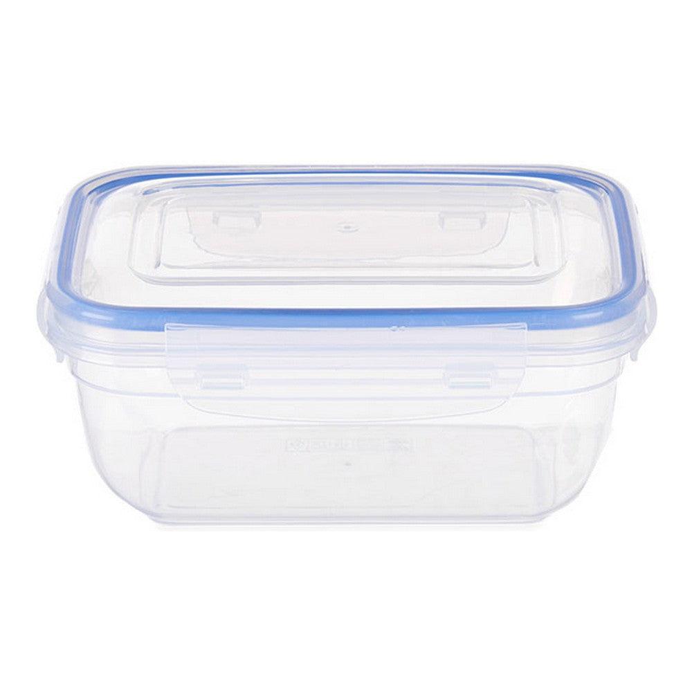 Set di 6 scatole porta pranzo Trasparente polipropilene (12 x 7,5 x 16,3 cm) (800 ml) (6 pezzi)