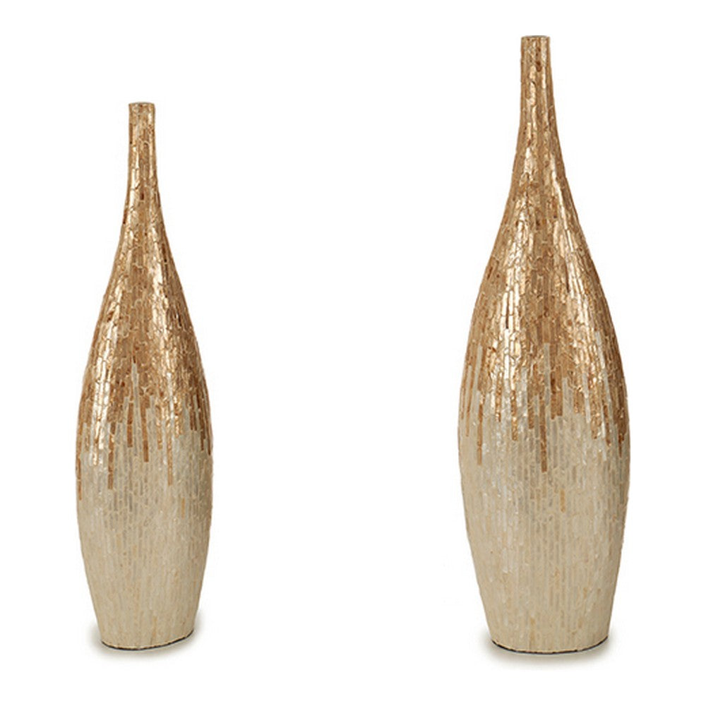 Vaso Argento Mare (16 x 90 x 25 cm)