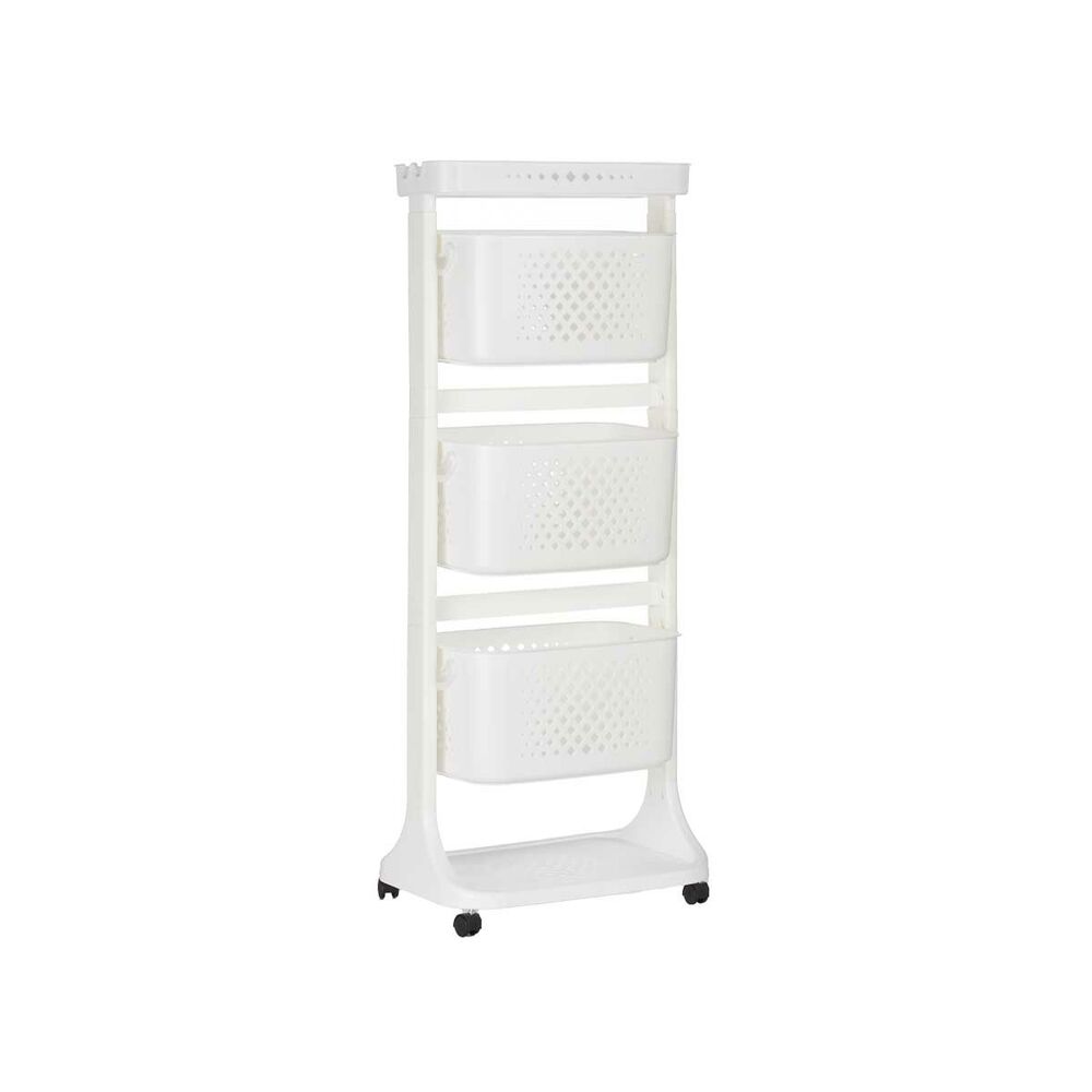 Carrello per Verdure Bianco polipropilene (33 x 112 x 44 cm)