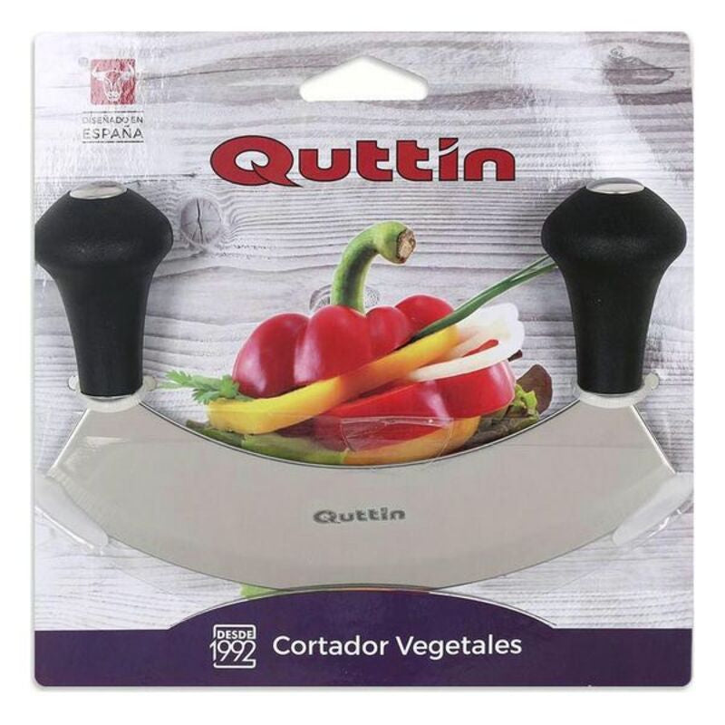 Tritatutto Manuale per Verdure Quttin Nero (18 X 11 cm)