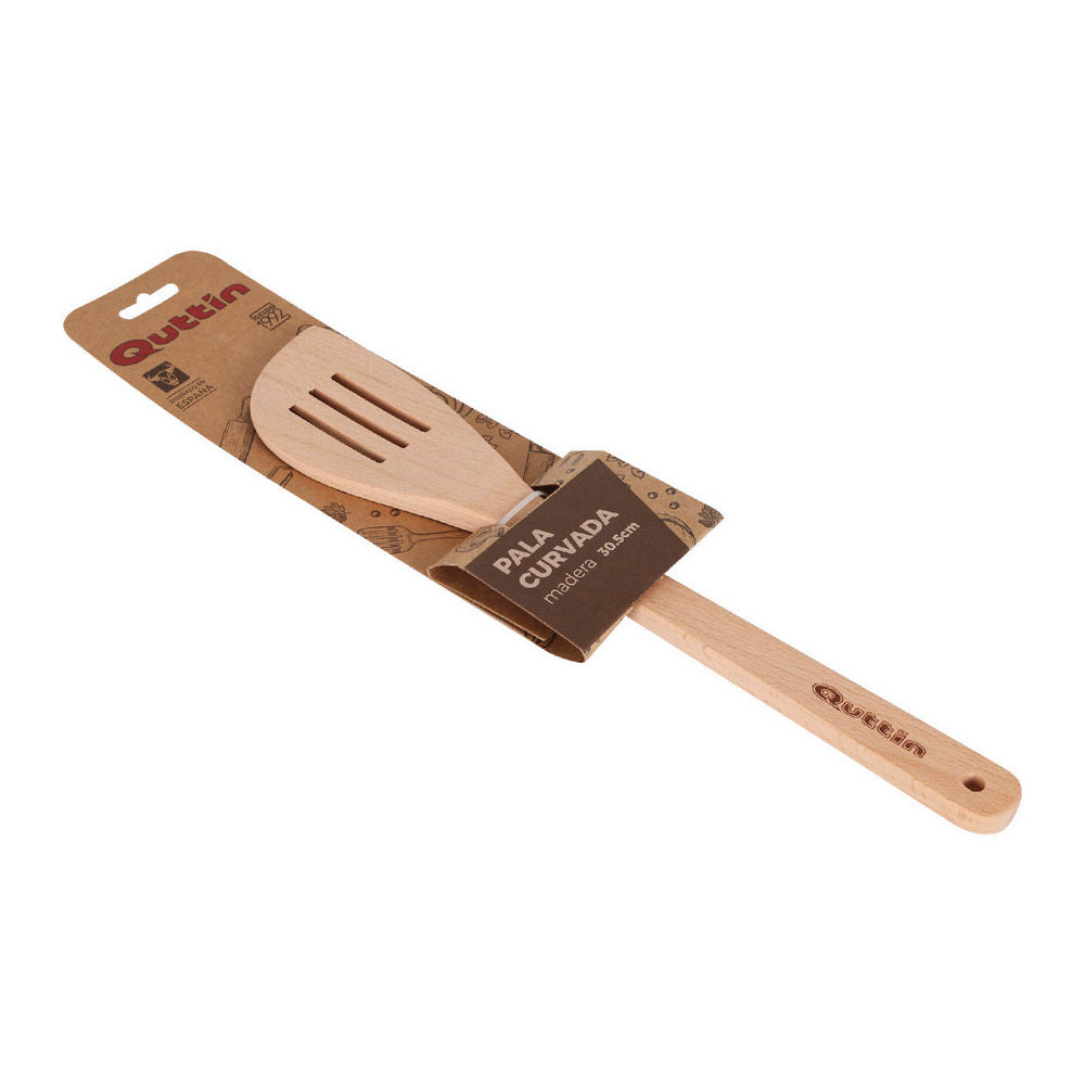 Paletta da Cucina Quttin Legno Curva (30,5 x 6 cm)