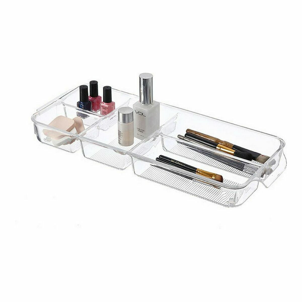 Vassoio Confortime polistirene 45 x 18 x 4,7 cm (12 Unità) (45 x 18 x 4,7 cm)