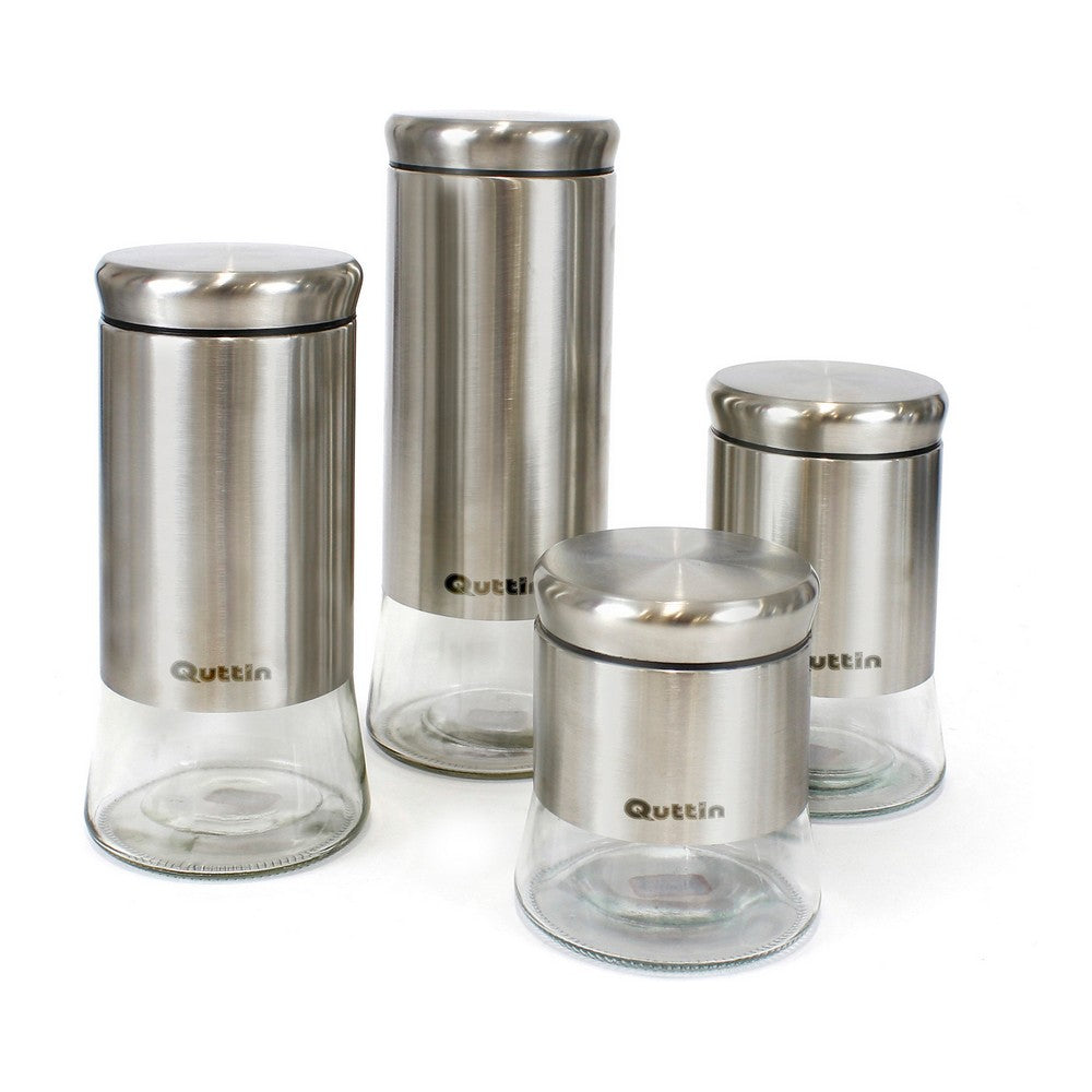 Vaso Quttin Acciaio Vetro (800 ml)