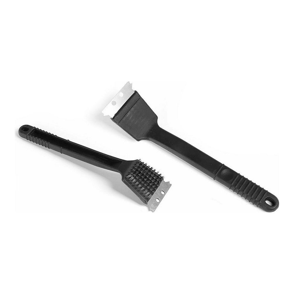 Spazzola di Pulizia per Barbecue Wooow Nero (31 x 7,1 x 5 cm)