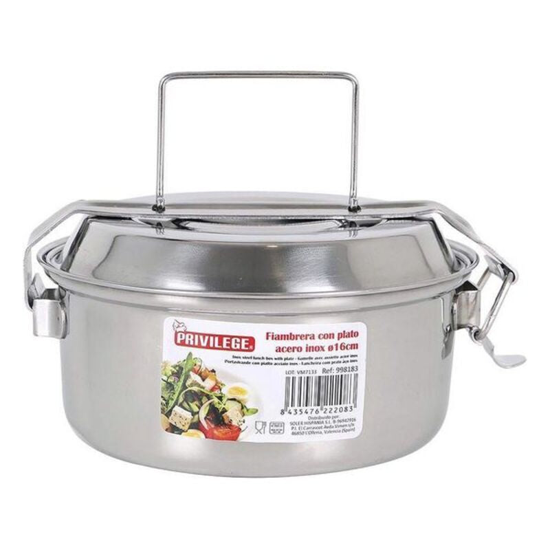 Porta pranzo Ermetico Privilege Acciaio inossidabile (ø 16 cm)