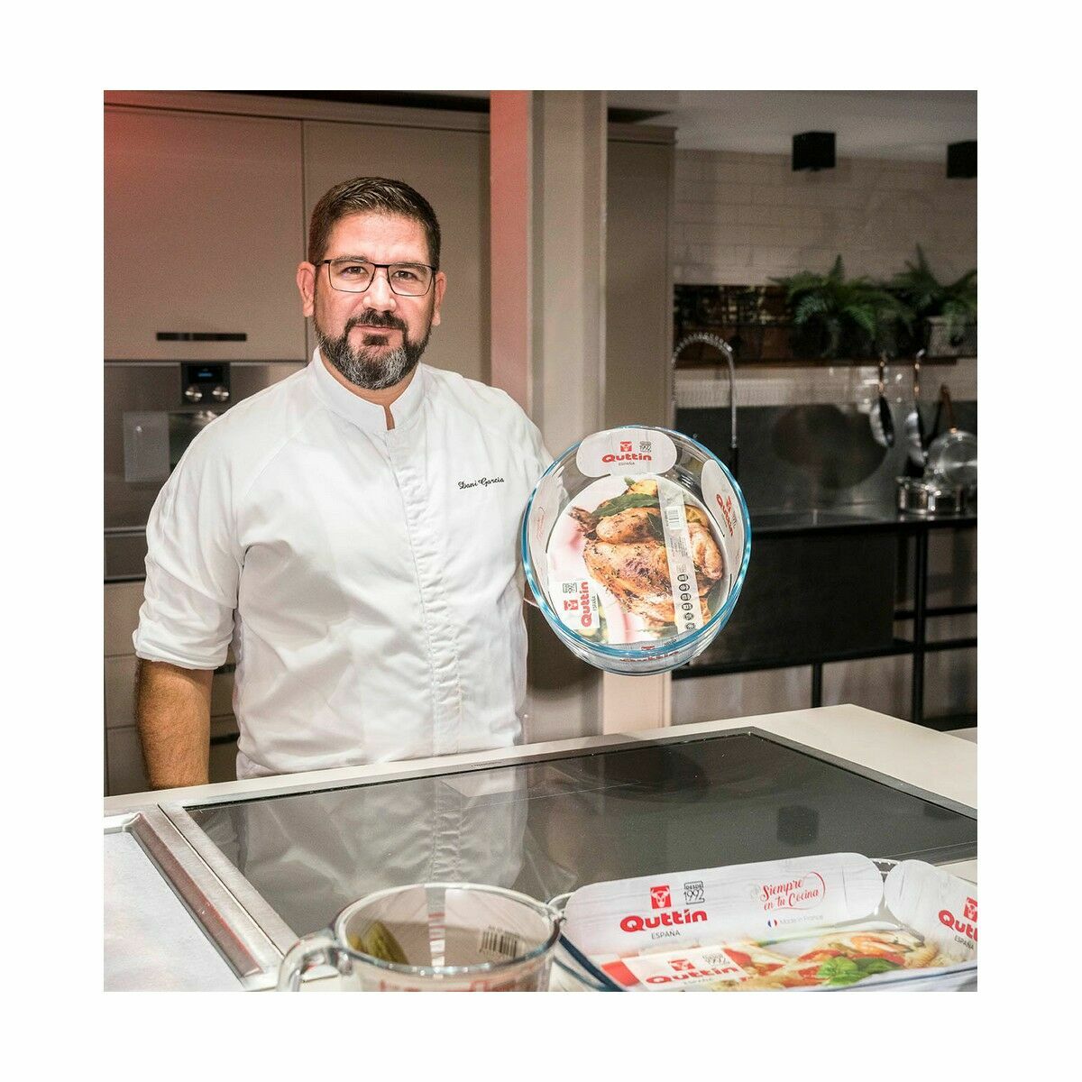 Pirofila da Forno Quttin Trasparente 2,2 L Vetro Ovale 30,1 x 20,9 x 6,3 cm (4 Unità)