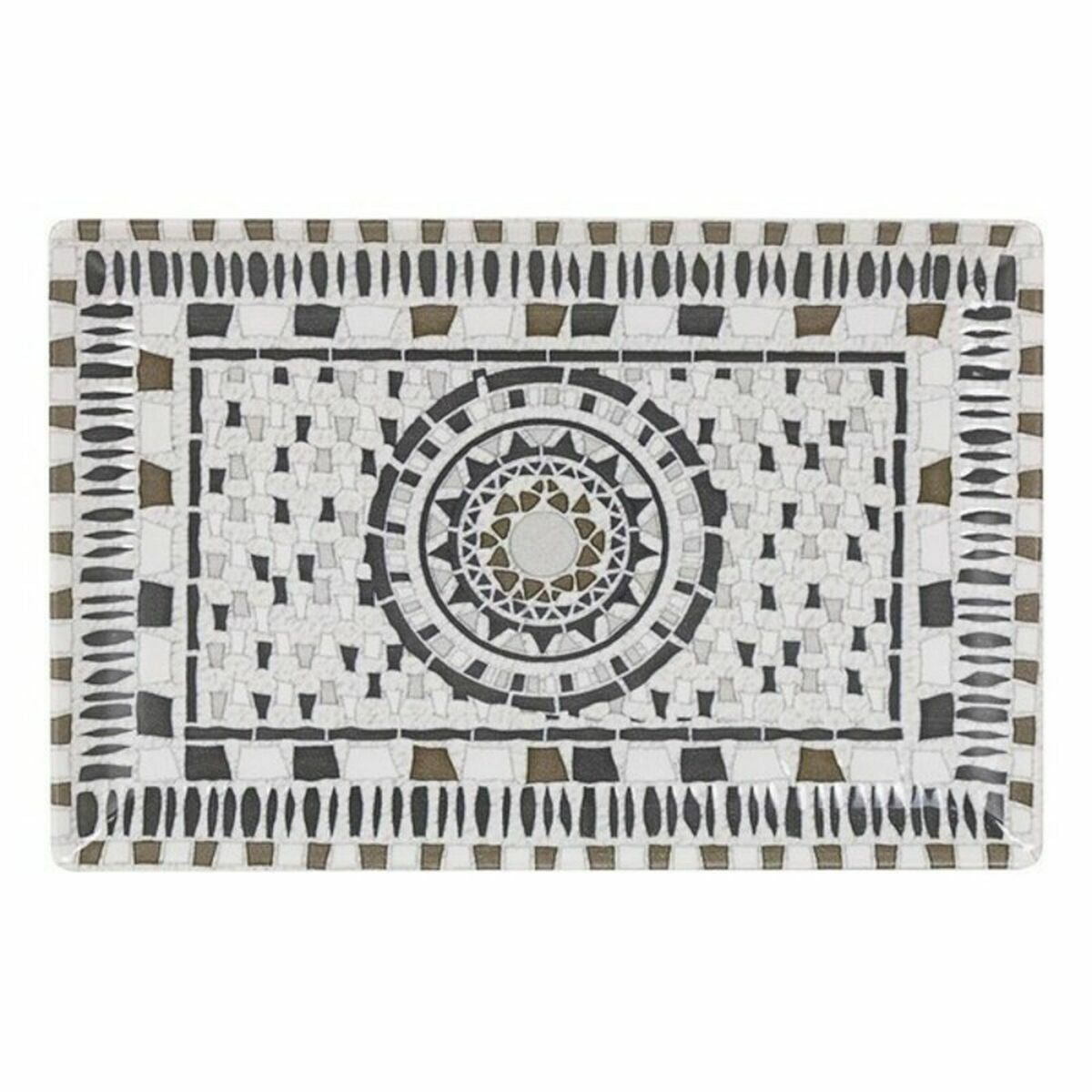 Piatto Fondo La Mediterránea Barroc Rettangolare 30 x 20 x 2,5 cm (6 Unità) (30 x 20 cm)