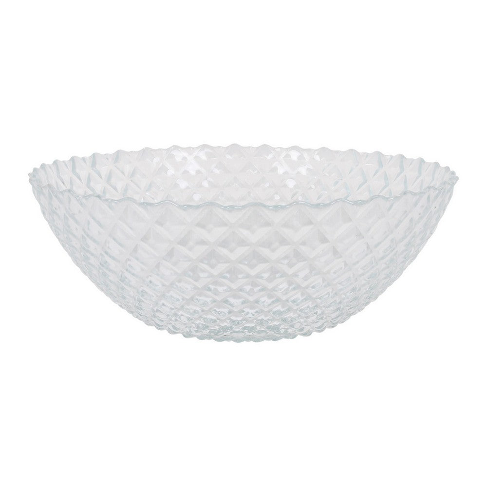 Insalatiera La Mediterranea Diamond Cristallo Trasparente (Ø 26 x 9 cm)