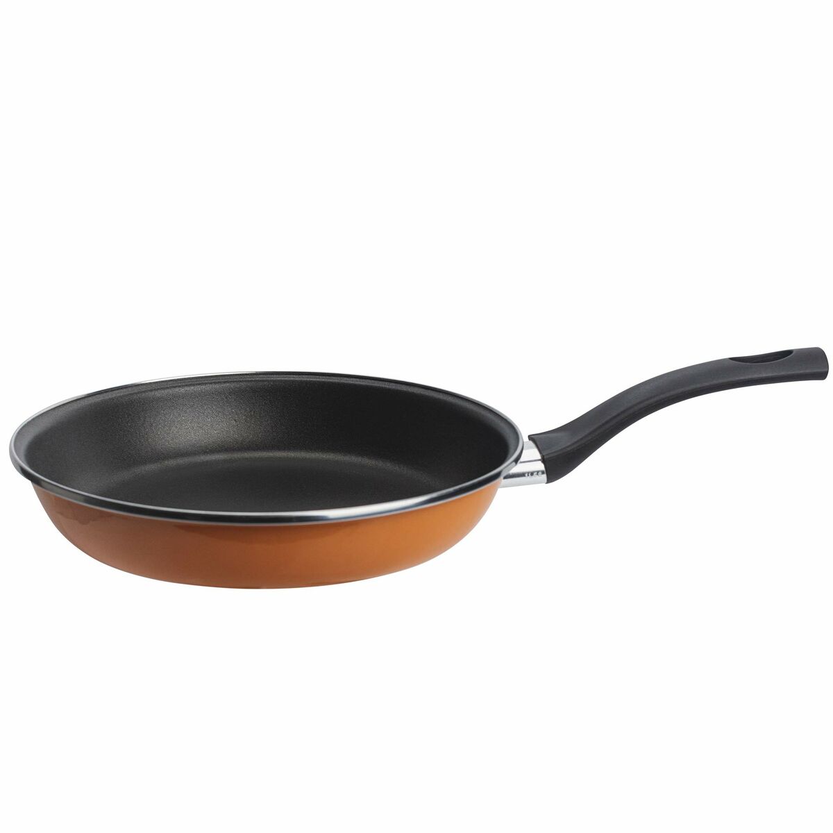Padella San Ignacio Valencia Ø 30 cm Arancio Acciaio smaltato e con rifinitura in vetro