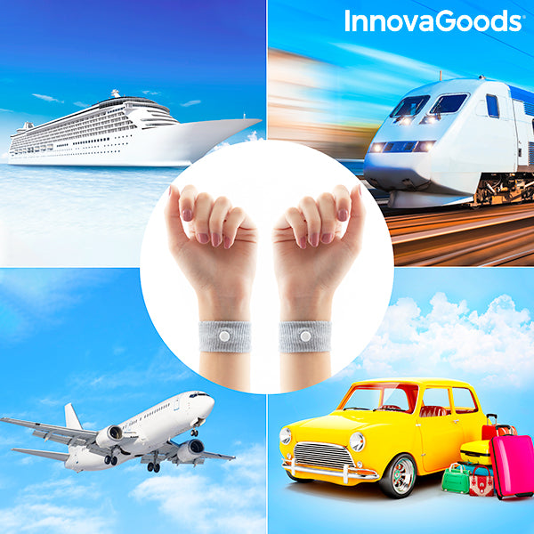 Bracciale Antinausea con Punto di Pressione Nei-Kuan Nona InnovaGoods (Pacco da 2)