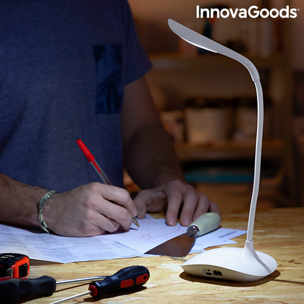 Lampada a LED Ricaricabile Touch da Tavolo Lum2Go InnovaGoods