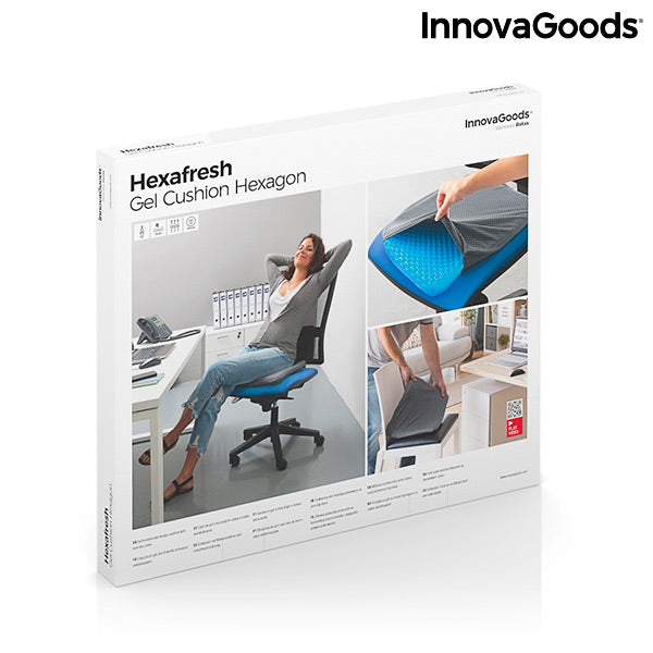 Cuscino in Gel di Silicone a Nido d'Ape Hexafresh InnovaGoods