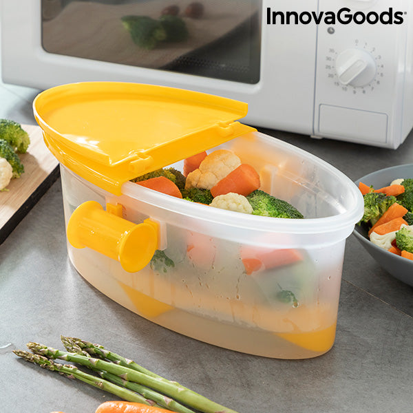 Cuocipasta per Microonde 4 in 1 con Accessori e Ricette Pastrainest InnovaGoods