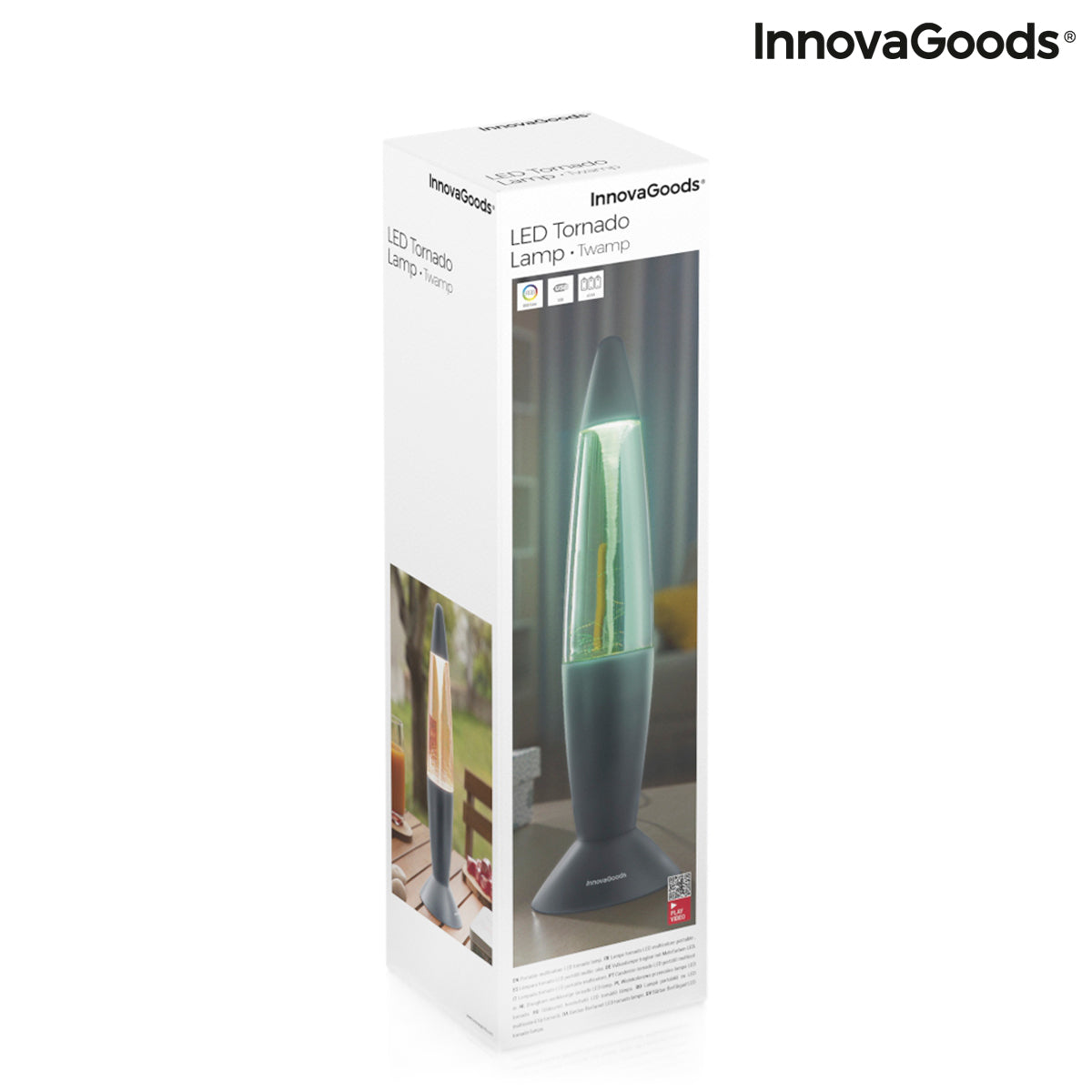 Lampada da tavolo Lava LED Tornado Twamp InnovaGoods