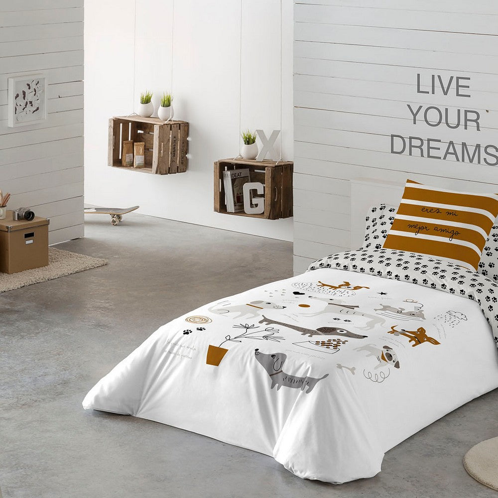 Copripiumino Panzup cani (240 x 220 cm) (Matrimoniale)