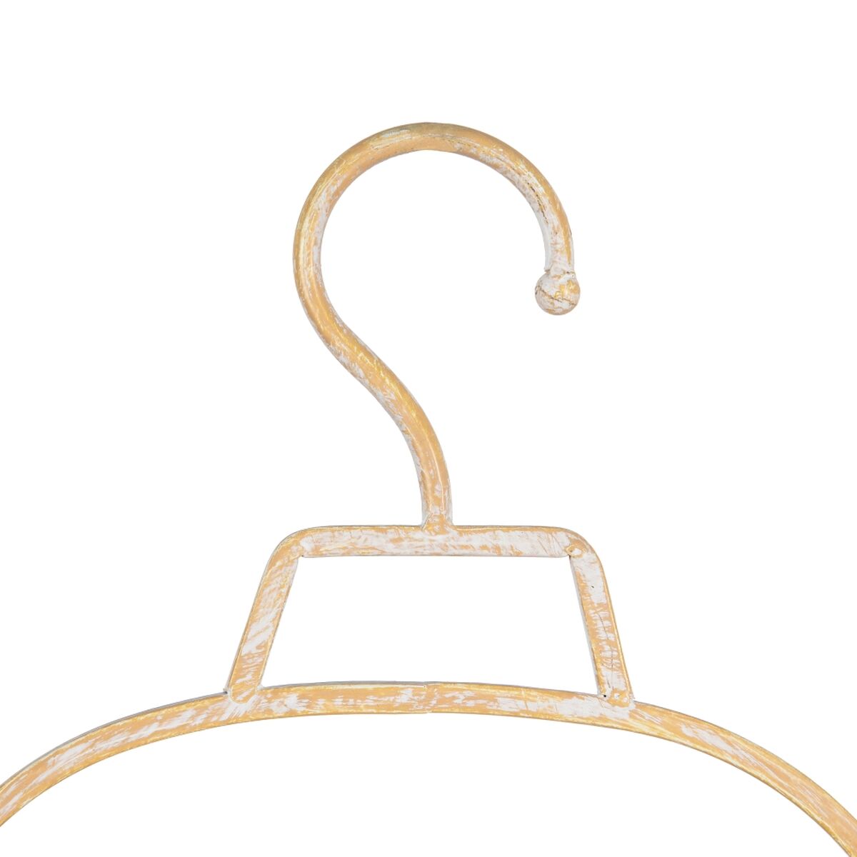 Scaffale 39,5 x 10,5 x 70 cm Naturale Metallo Bianco