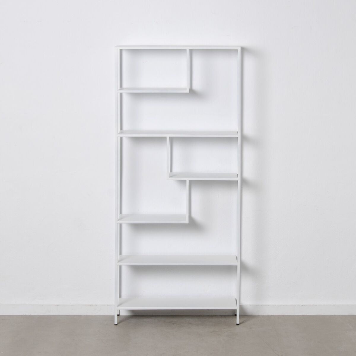 Scaffale SQUARE Metallo Bianco 80 x 26 x 180 cm