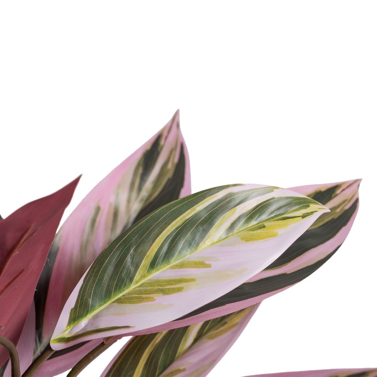 Pianta finta 44 x 39 x 48 cm Rosa Verde PVC