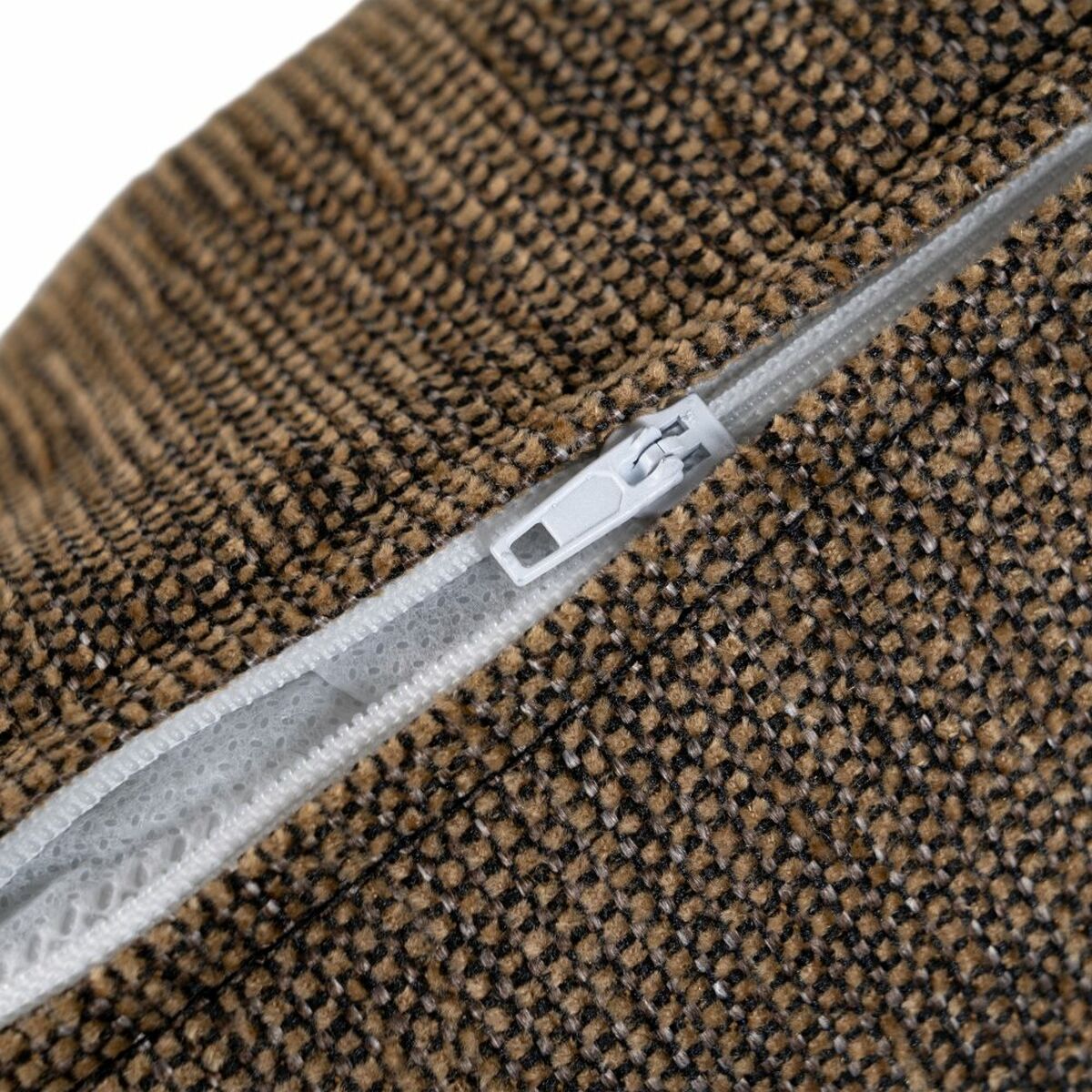 Cuscino Poliestere Cotone Marrone 50 x 30 cm