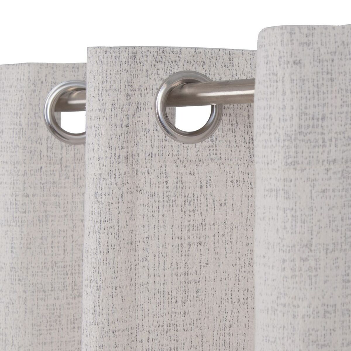 Tenda Beige Poliestere Argento 100 % cotone 140 x 260 cm