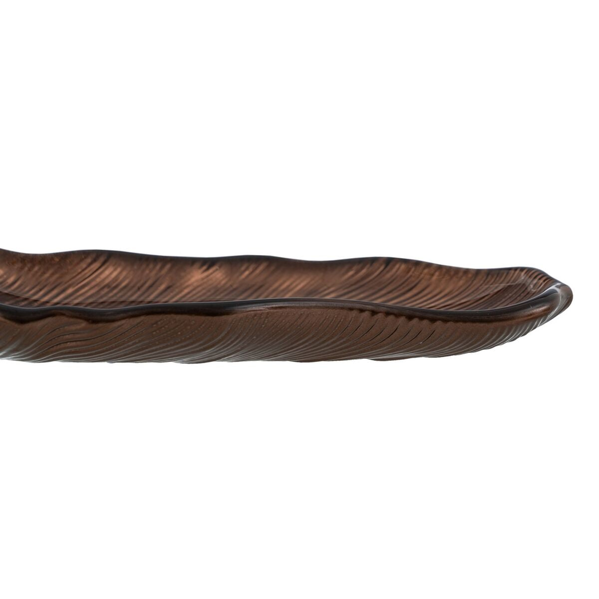Vassoio Marrone Foglia della pianta 21 cm