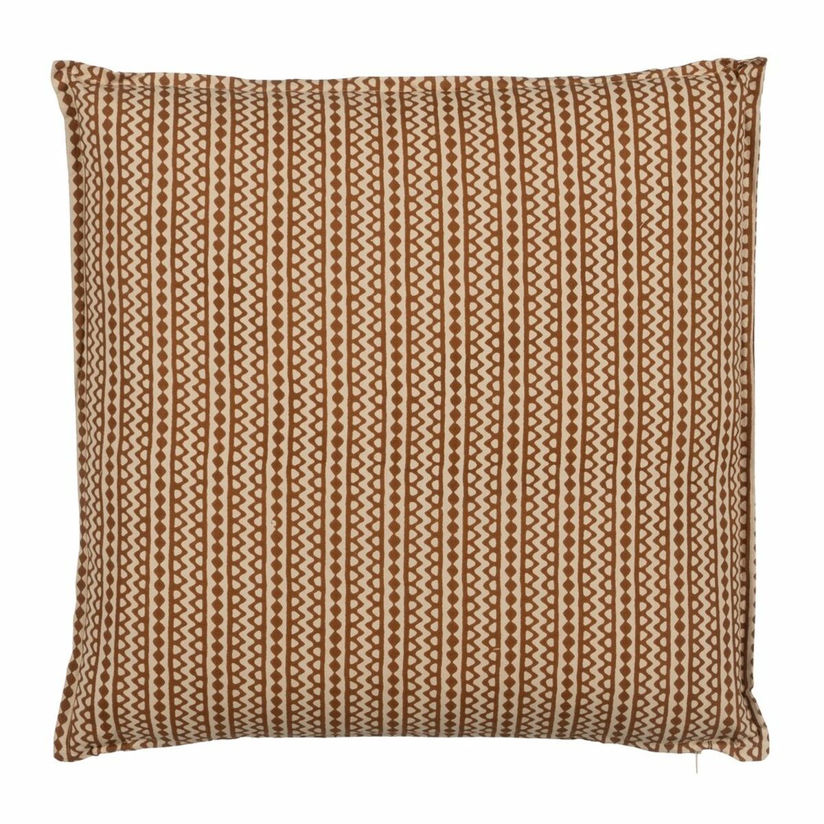 Cuscino Cotone Marrone Beige 50 x 50 cm