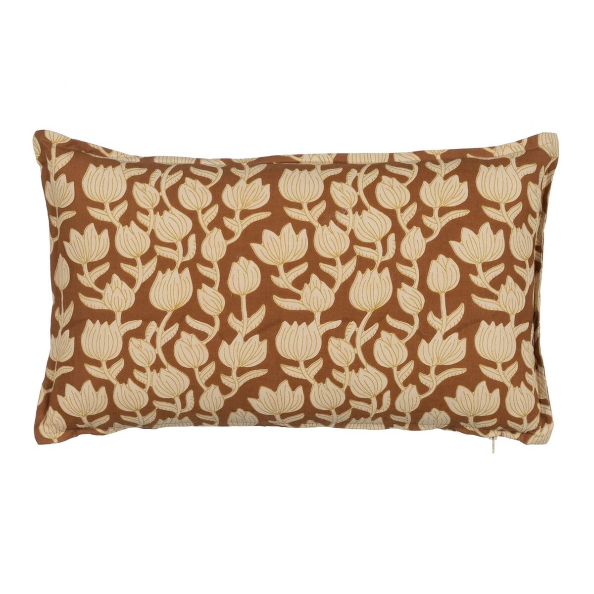 Cuscino Cotone Marrone Beige 50 x 30 cm