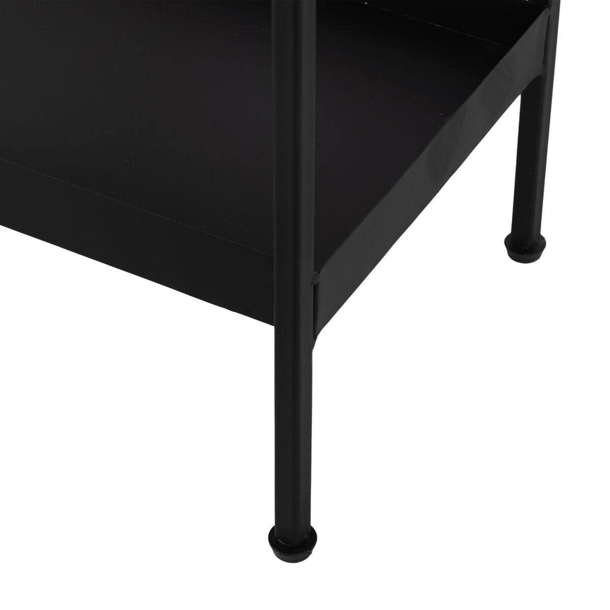 Scaffale Marrone Nero Legno Ferro 85 x 26 x 130 cm