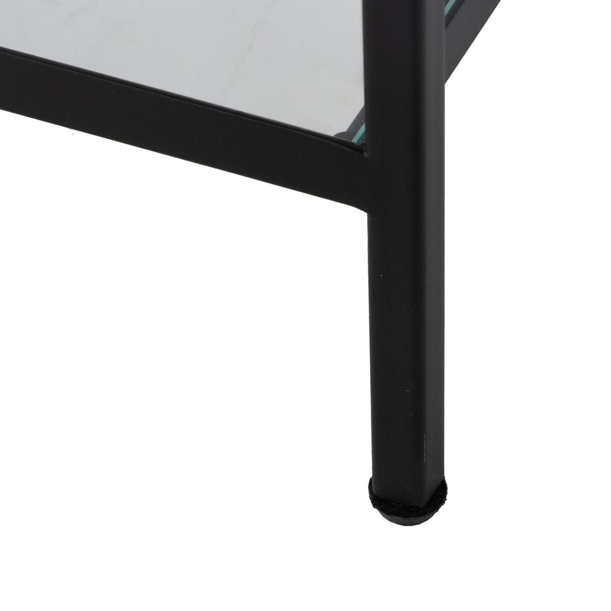 Scaffale Nero Cristallo Ferro 70 x 23 x 161 cm