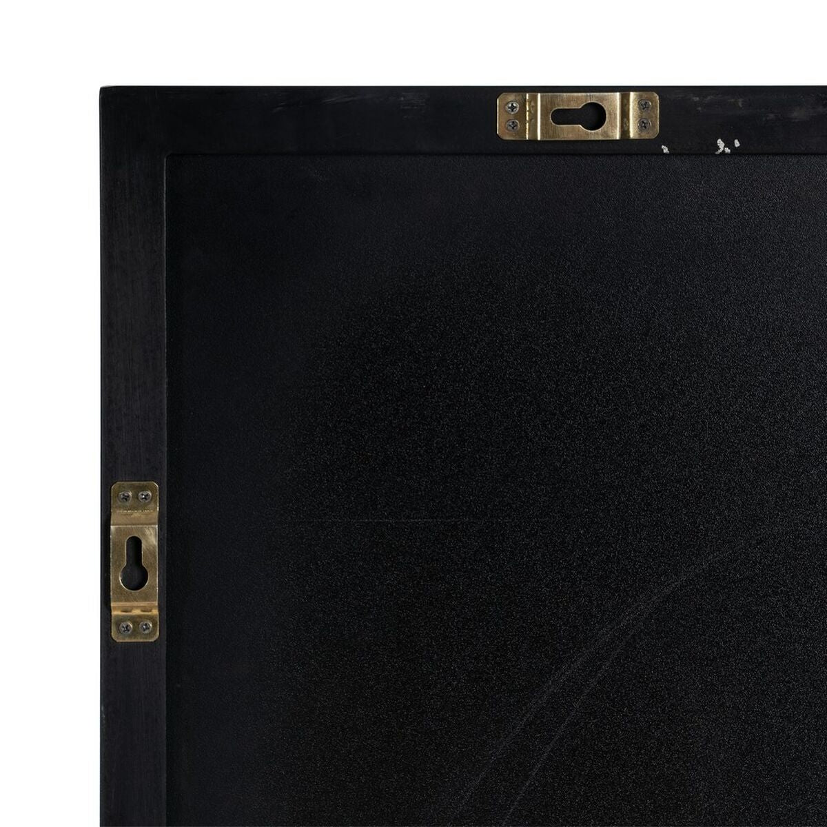 Specchio da parete Nero Cristallo Ferro 90 x 120 cm