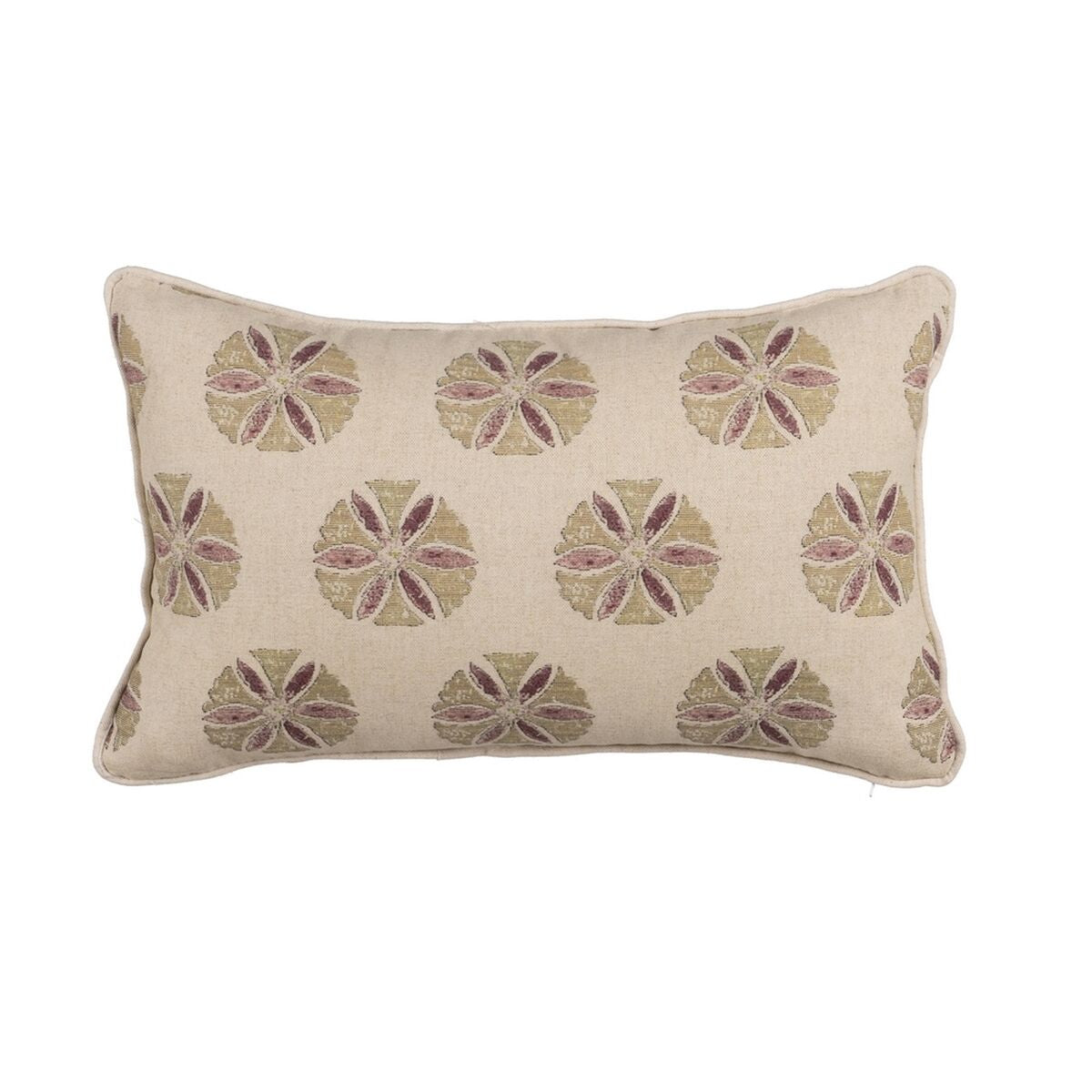 Cuscino Cotone Lino Beige 45 x 30 cm