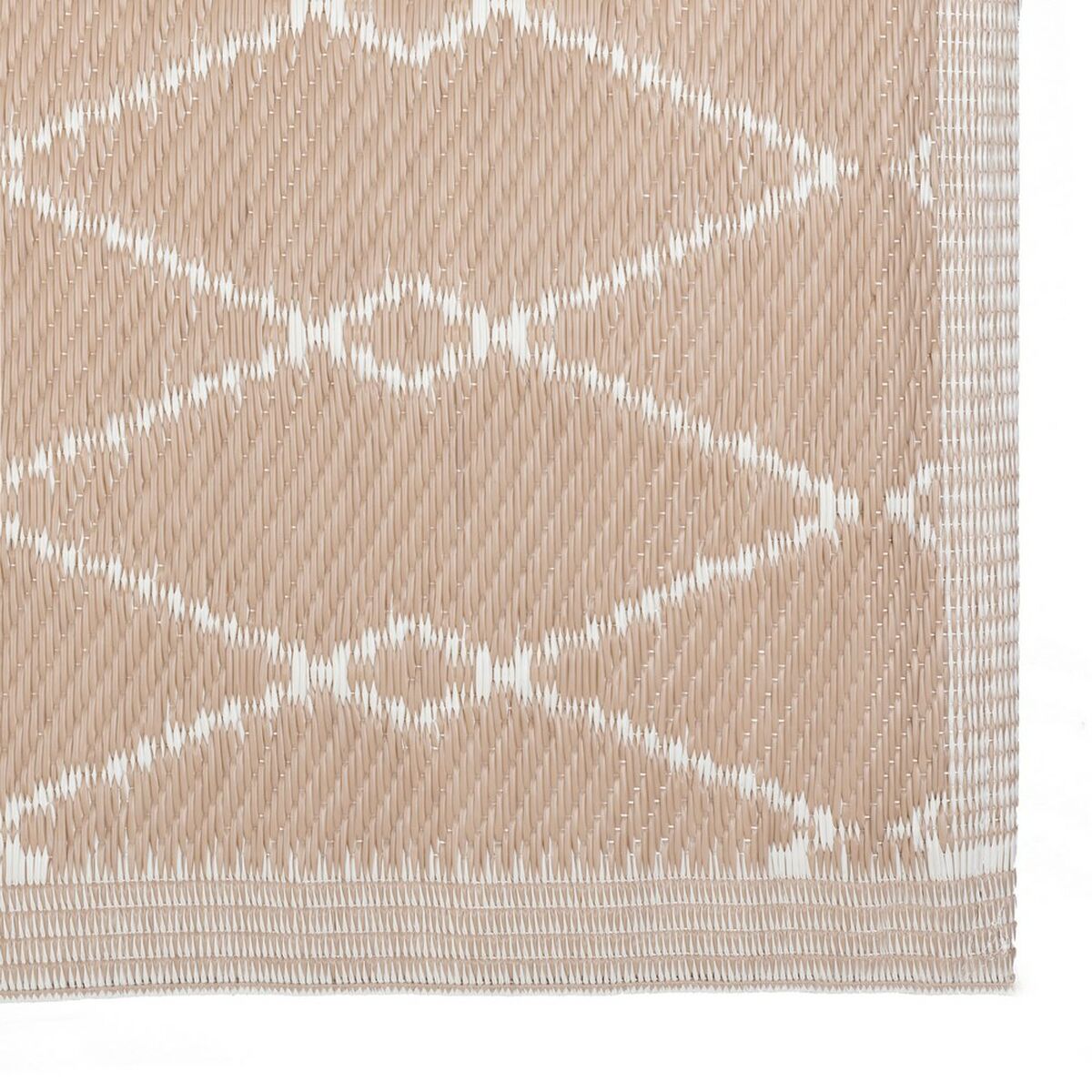 Tappeto per esterni Zante Beige polipropilene 140 x 200 cm