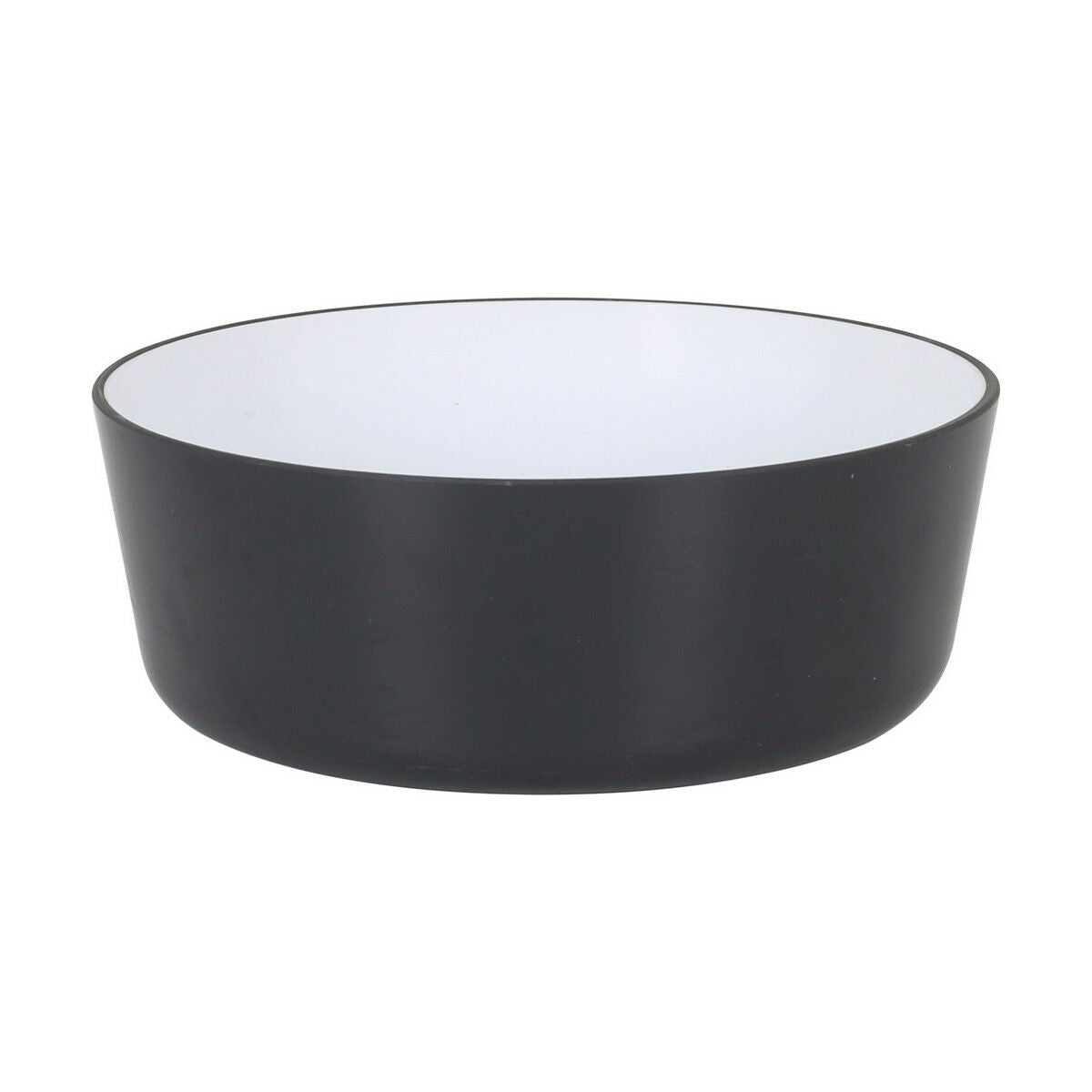 Ciotola Bianco/Nero Melammina 600 ml 14 x 6 cm