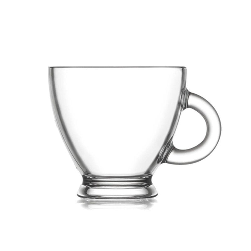 Set di Tazze da Caffè LAV Roma 95 ml Vetro (6 pezzi)