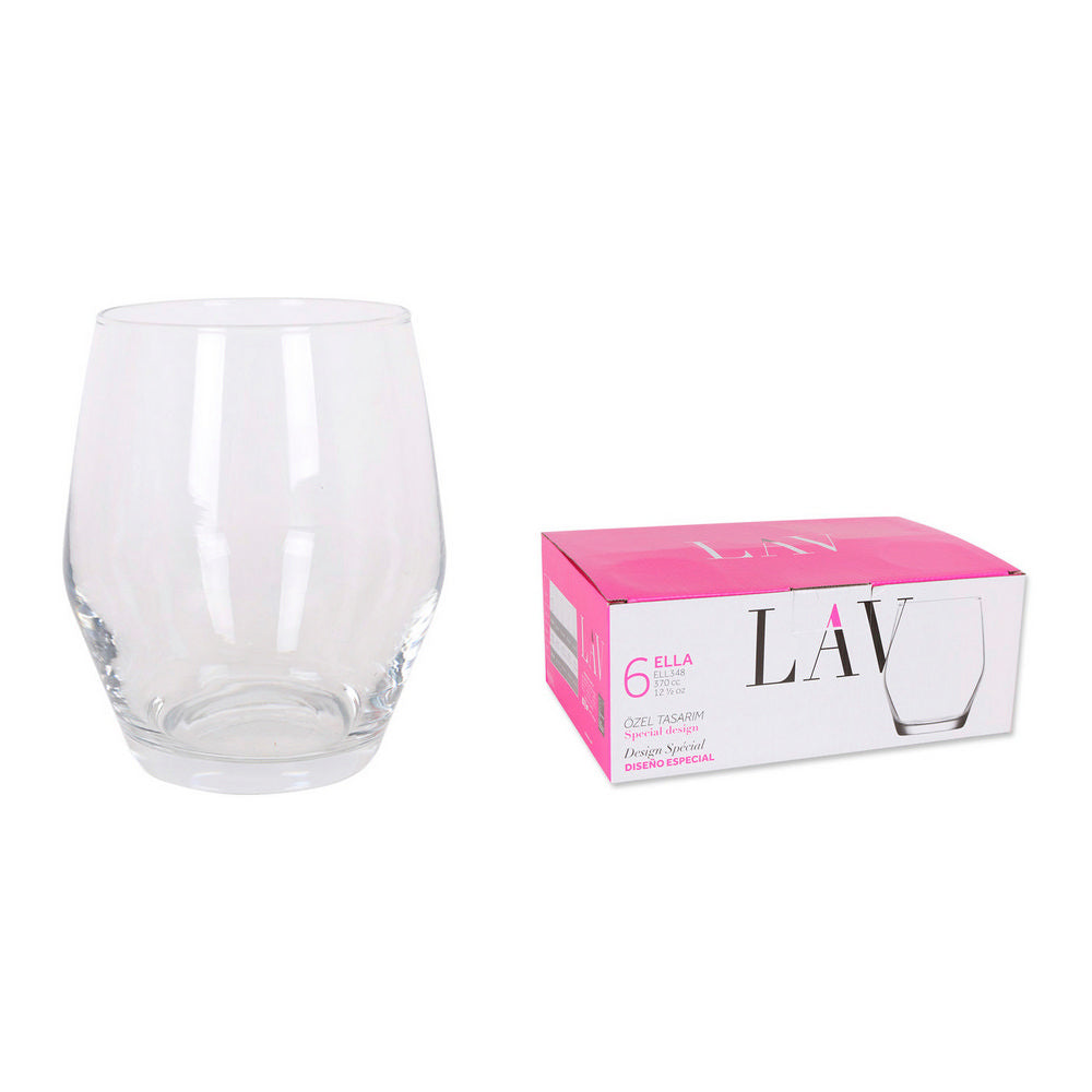 Set di Bicchieri LAV Ella 370 cc (6 pezzi)