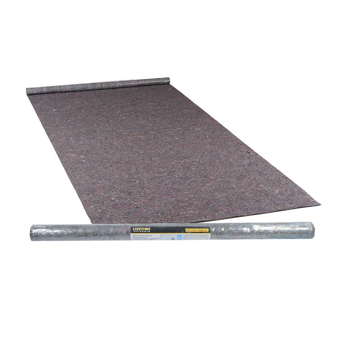 Tappeto Assorbente Marrone Stoffa Biglione (1 x 10 m)