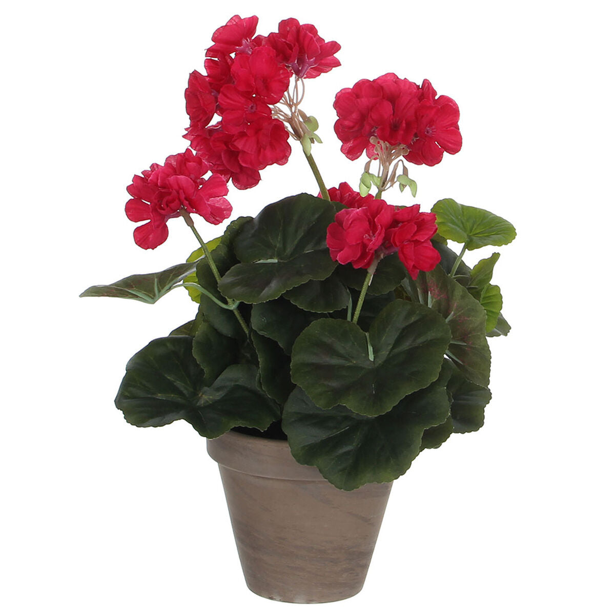 Pianta Decorativa Mica Decorations PVC Geranio (11,5 x 33 cm)