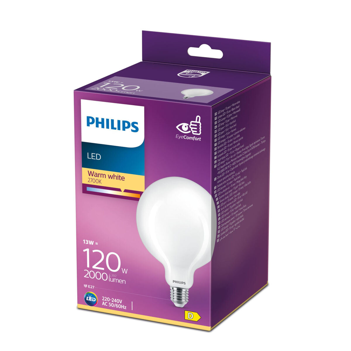 Lampadina LED Philips E27 2000 Lm (12,4 x 17,7 cm) (2700 K)