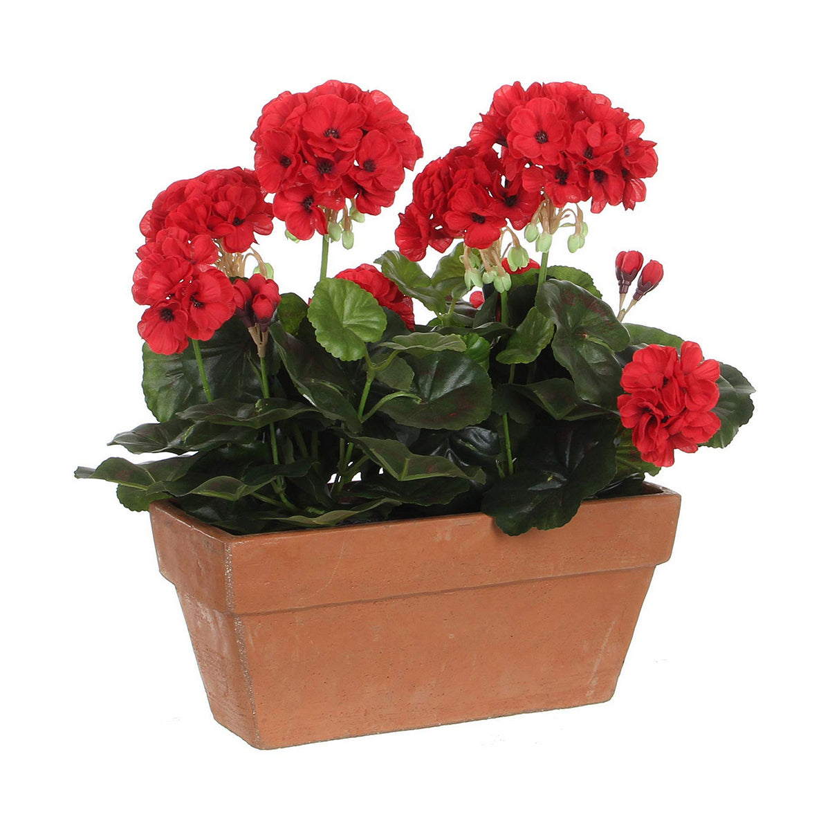 Pianta finta Mica Decorations Ceramica Rosso PVC (29 x 13 x 40 cm)