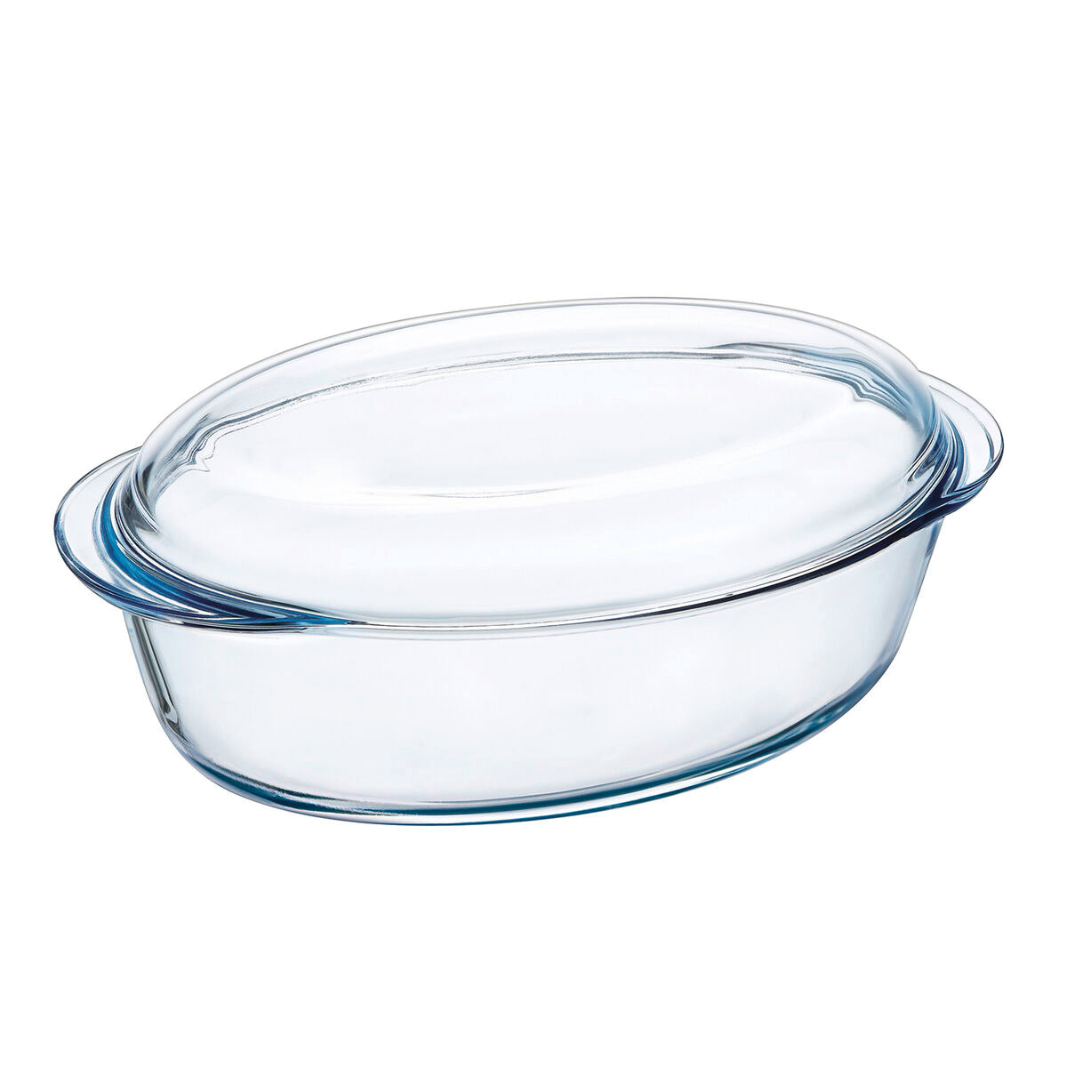 Pirofila da Forno Pyrex Classic Con coperchio 33 x 20 x 10 cm Trasparente Vetro (3 Unità)
