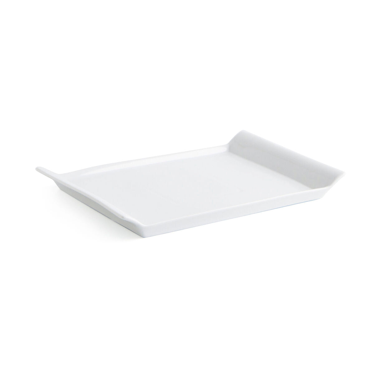 Vassoio per aperitivi Quid Gastro Fresh 26 x 18 cm Ceramica Bianco (6 Unità)