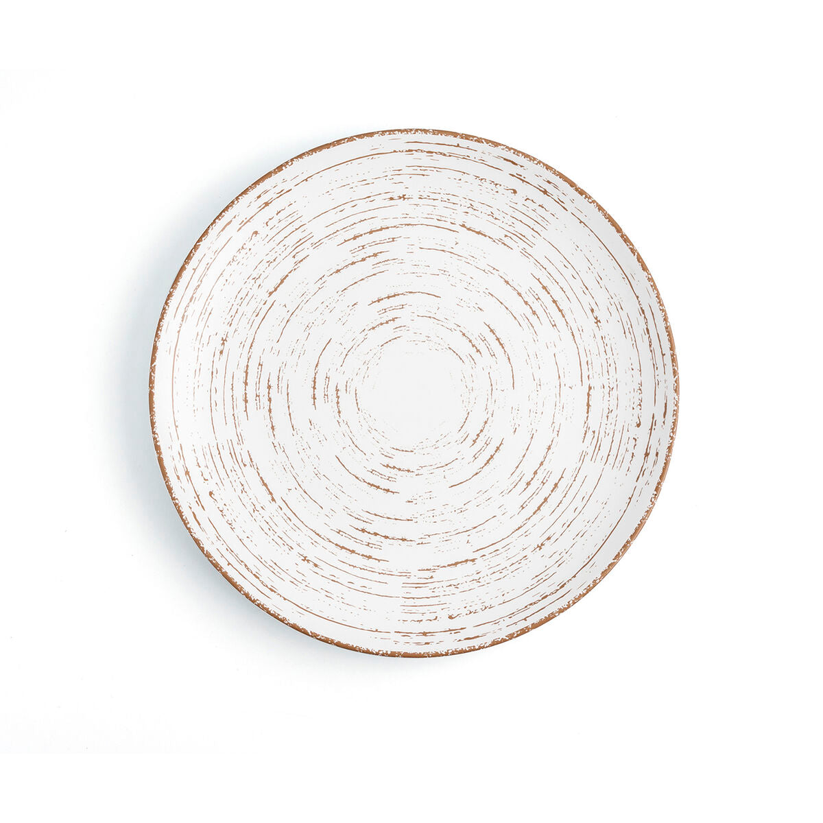 Piatto Piano Ariane Tornado Ceramica Bicolore (Ø 27 cm) (6 Unità)