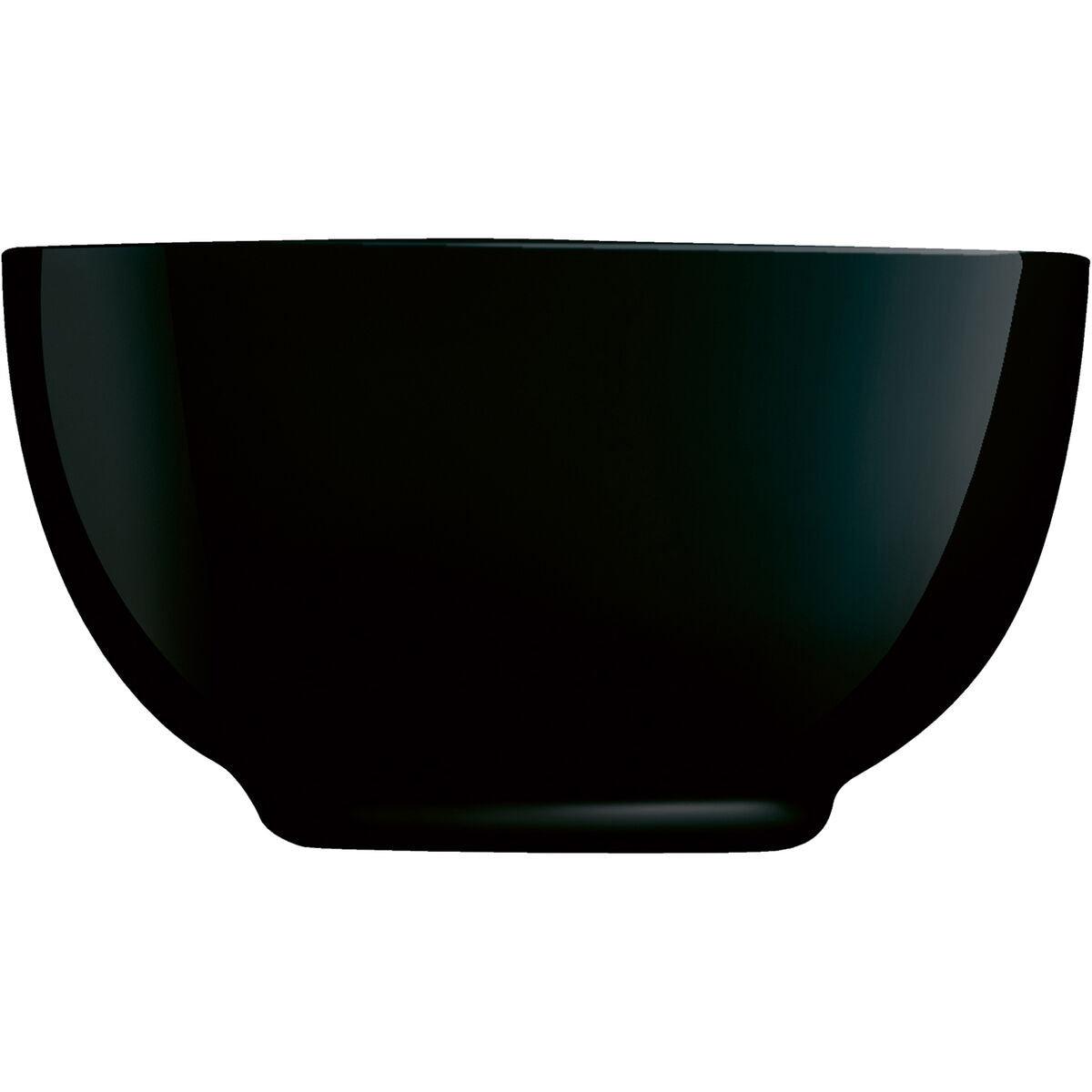 Ciotola Luminarc Diwali Nero Vetro Vetro temperato (14,5 cm) (24 Unità)