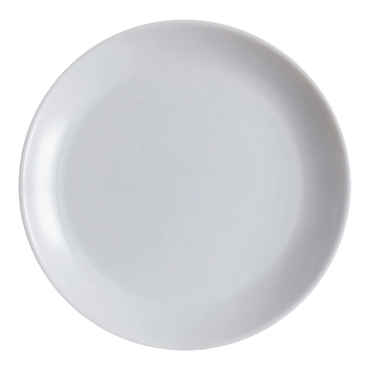 Piatto Piano Luminarc Diwali Grigio Vetro Vetro temperato (25 cm) (24 Unità)